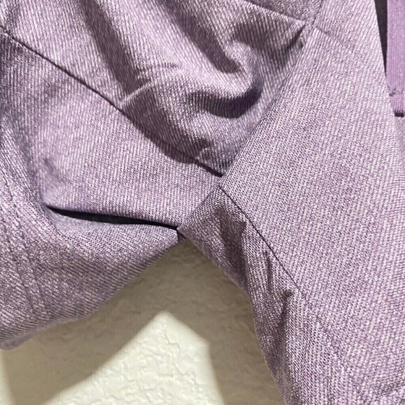 NikeDri-Fit Womens Athletic Shorts Pink Medium Mid Rise Elastic Waist Drawstring - Picture 4 of 8